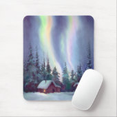 NOORDELIJKE LIGHTS- EN LOGCABIN VAN SHARON SHARPE MUISMAT (Met muis)