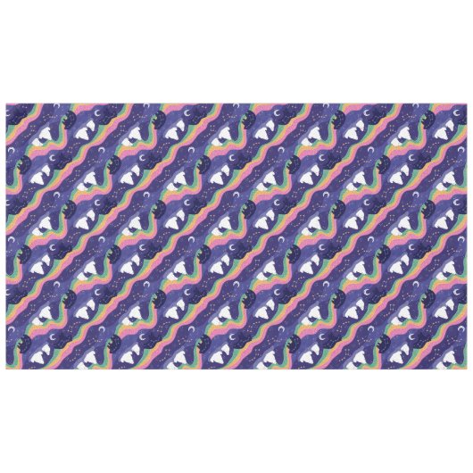 Noordelijke lights Tablecloth Tafelkleed (Voorkant (Horizontaal))