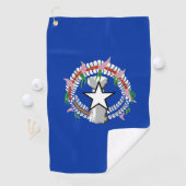 Noordelijke Marianen Golfhanddoek (Insitu)