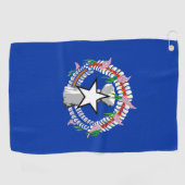 Noordelijke Marianen Golfhanddoek (Horizontaal)