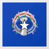 Noordelijke Marianen Raamsticker (Vel)