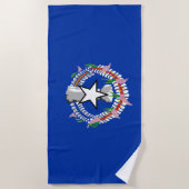 Noordelijke Marianen Strandlaken (Voorkant)