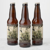 Noordelijke Mocking Bird, Audubon's Birds of Ameri Bier Etiket (Flessen)