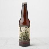 Noordelijke Mocking Bird, Audubon's Birds of Ameri Bier Etiket (Voorkant)