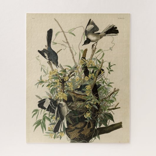 Noordelijke Mocking Bird, Audubon's Birds of Ameri Legpuzzel (Verticaal)
