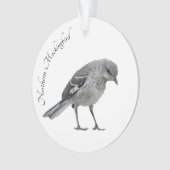 Noordelijke Mockingvogel Ornament (voorkant)