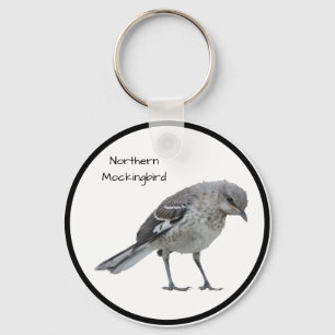 Noordelijke Mockingvogel Sleutelhanger