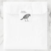 Noordelijke Mockingvogel Vierkante Sticker (Tas)