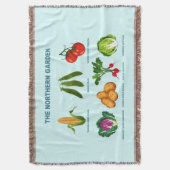 noordelijke moestuin deken (Voorkant Verticaal)