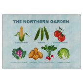 noordelijke moestuin snijplank (Voorkant)