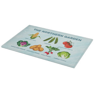 noordelijke moestuin snijplank