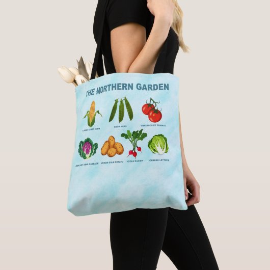 noordelijke moestuin tote bag (Dichtbij)