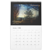 Noordelijke Nevada De Zilverstaat 12 maanden Kalender (Jan 2026)