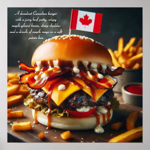 Noordelijke Nibbler: Maple Bacon Bliss Poster