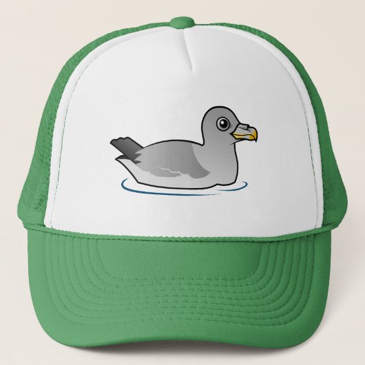 Noordelijke Noordse stormvogel (midden) Trucker Pet (Voorkant)