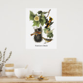 Noordelijke Oriole, John Audubon Poster (Keuken)