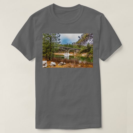 Noordelijke Pacifische brug T-shirt (Design voorkant)