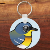 Noordelijke Parula Sleutelhanger (Voorkant)