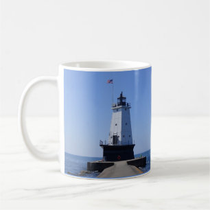 Noordelijke Pierhead-vuurtoren, Ludington, MI Koffiemok