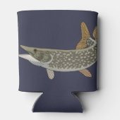 Noordelijke Pike Blikjeskoeler (Achterkant)