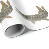 Noordelijke Pike Cadeaupapier (Rol Hoek)