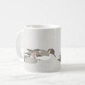 Noordelijke Pintail Ducks Koffiemok (Voorkant links)