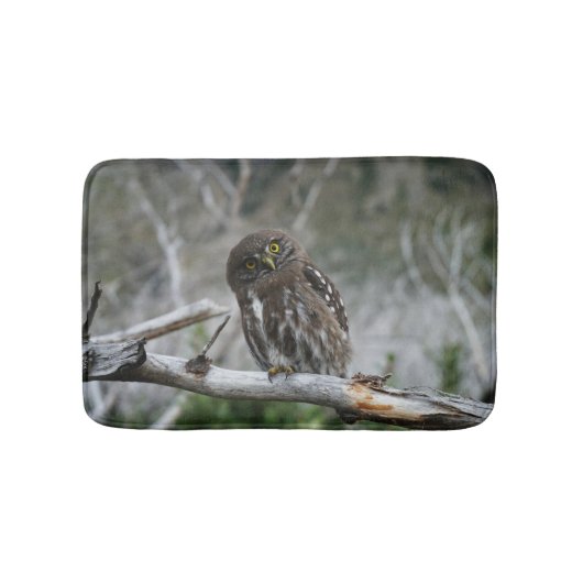 Noordelijke Pygmy Owl Bath Mat (Voorkant)
