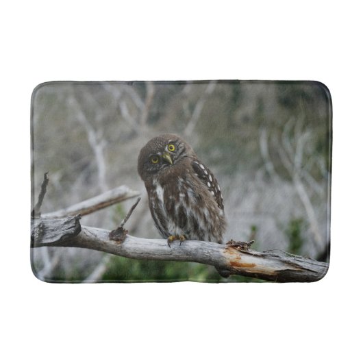 Noordelijke Pygmy Owl Bath Mat (Voorkant)