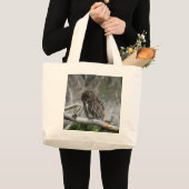 Noordelijke Pygmy Owl Grote Tote Bag (Voorkant (product))