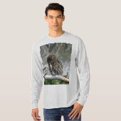 Noordelijke Pygmy Owl T-shirt (Voorkant volledig)