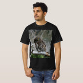 Noordelijke Pygmy Owl T-Shirt (Voorkant volledig)