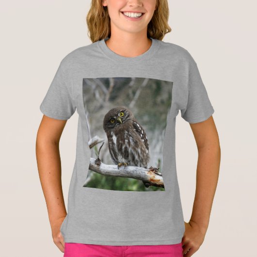 Noordelijke Pygmy Owl T-shirt (Voorkant)