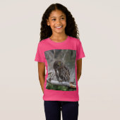 Noordelijke Pygmy Owl T-shirt (Voorkant volledig)