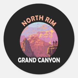 Noordelijke rand Grand Canyon Ik heb de Grand Cany Ronde Sticker