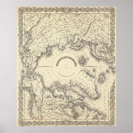 Noordelijke regio's poster (Voorkant)