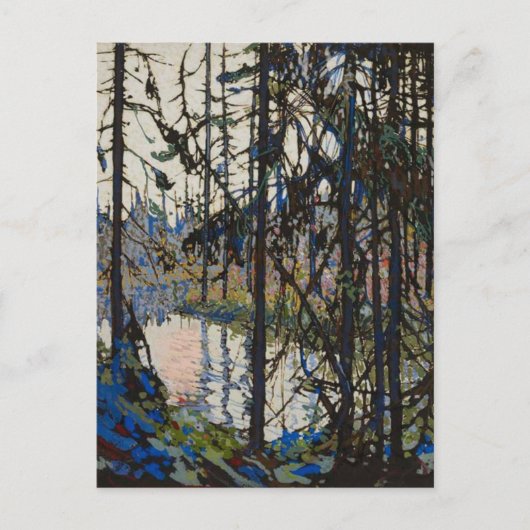 Noordelijke rivier briefkaart (Voorkant)