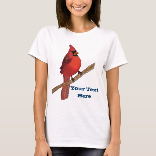 Noordelijke rode hond t-shirt (Voorkant)