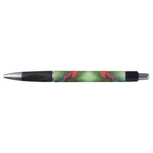 Noordelijke Rode Kardinaal Vogelpen Pen (Voorkant)