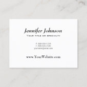 Noordelijke Rode Kardinalen en Holly Visitekaartje (Achterkant)