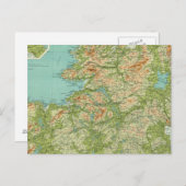 Noordelijke sectie Ierland Briefkaart (Voorkant / Achterkant)
