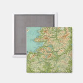 Noordelijke sectie Ierland Magneet (Voorkant / Achterkant)