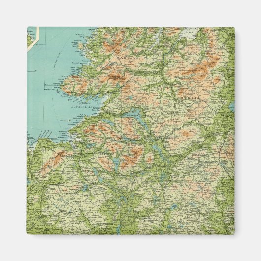 Noordelijke sectie Ierland Magneet (Voorkant)