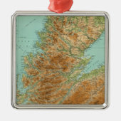 Noordelijke sectie Schotland Metalen Ornament (Voorkant)