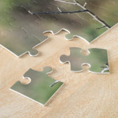 Noordelijke shrike legpuzzel (Zijkant)