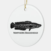 Noordelijke snakehead keramisch ornament (Links)