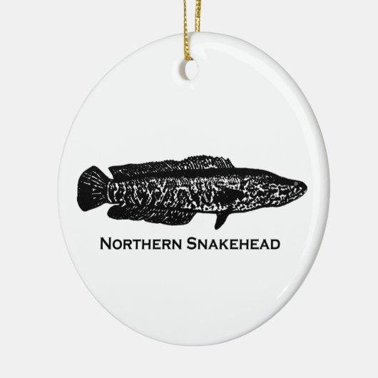 Noordelijke snakehead keramisch ornament (Links)