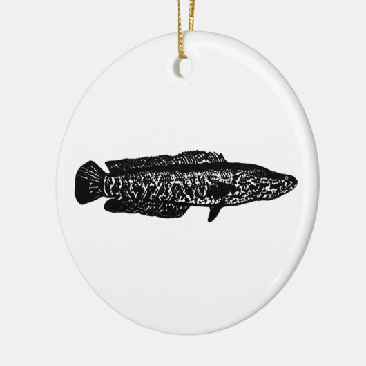 Noordelijke snakehead keramisch ornament (Links)