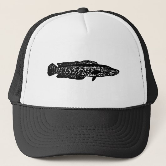 Noordelijke snakehead trucker pet (Voorkant)
