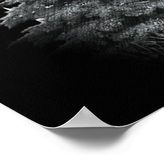 Noordelijke sneeuw poster (Hoek)