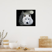 Noordelijke sneeuw poster (Keuken)